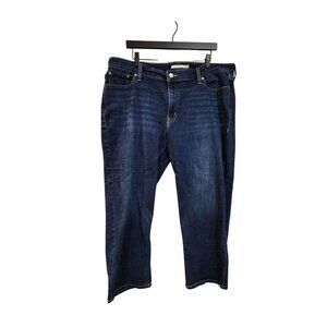 Levis Womens Boyfriend Jeans 22W Dark Wash Denim Stretch
